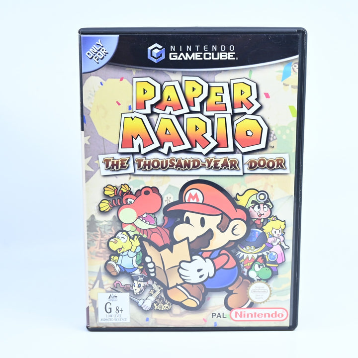 Paper Mario: The Thousand Year Door - Nintendo Gamecube Game + Manual - PAL