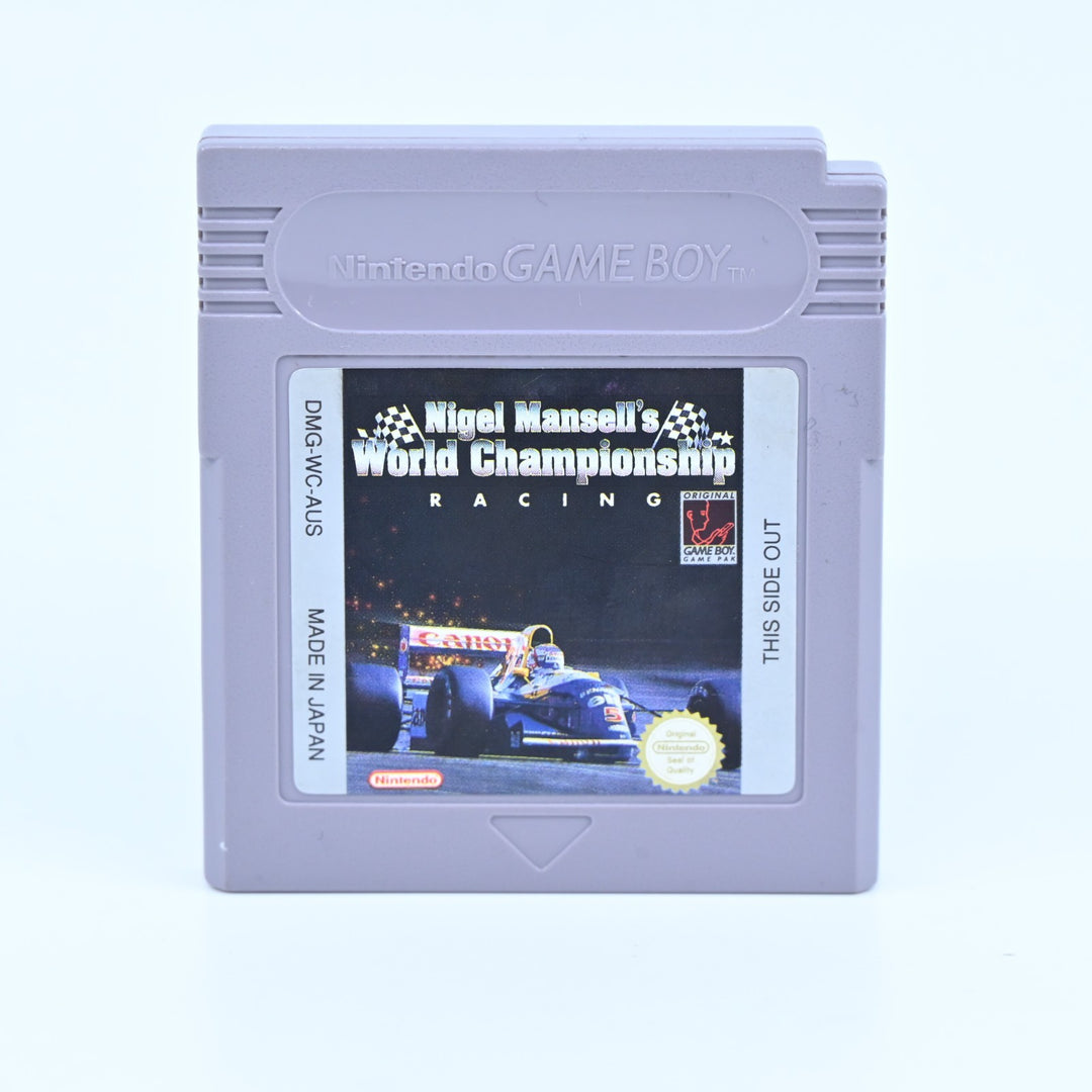 Nigel Mansell's World Championship Racing - Nintendo Gameboy Game - PAL