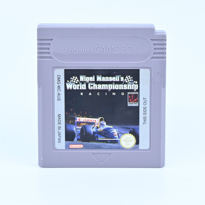 Nigel Mansell's World Championship Racing - Nintendo Gameboy Game - PAL