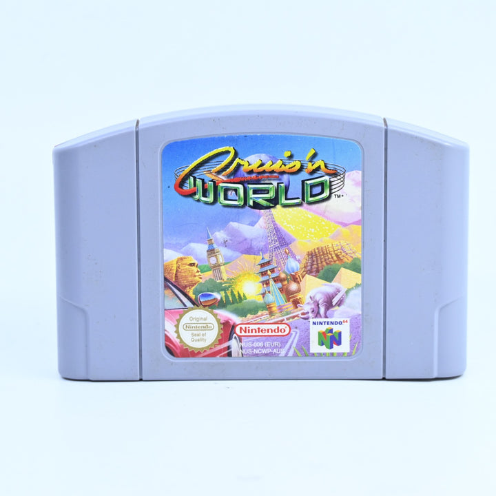 Cruis'n World - N64 / Nintendo 64 Game - PAL - FREE POST!