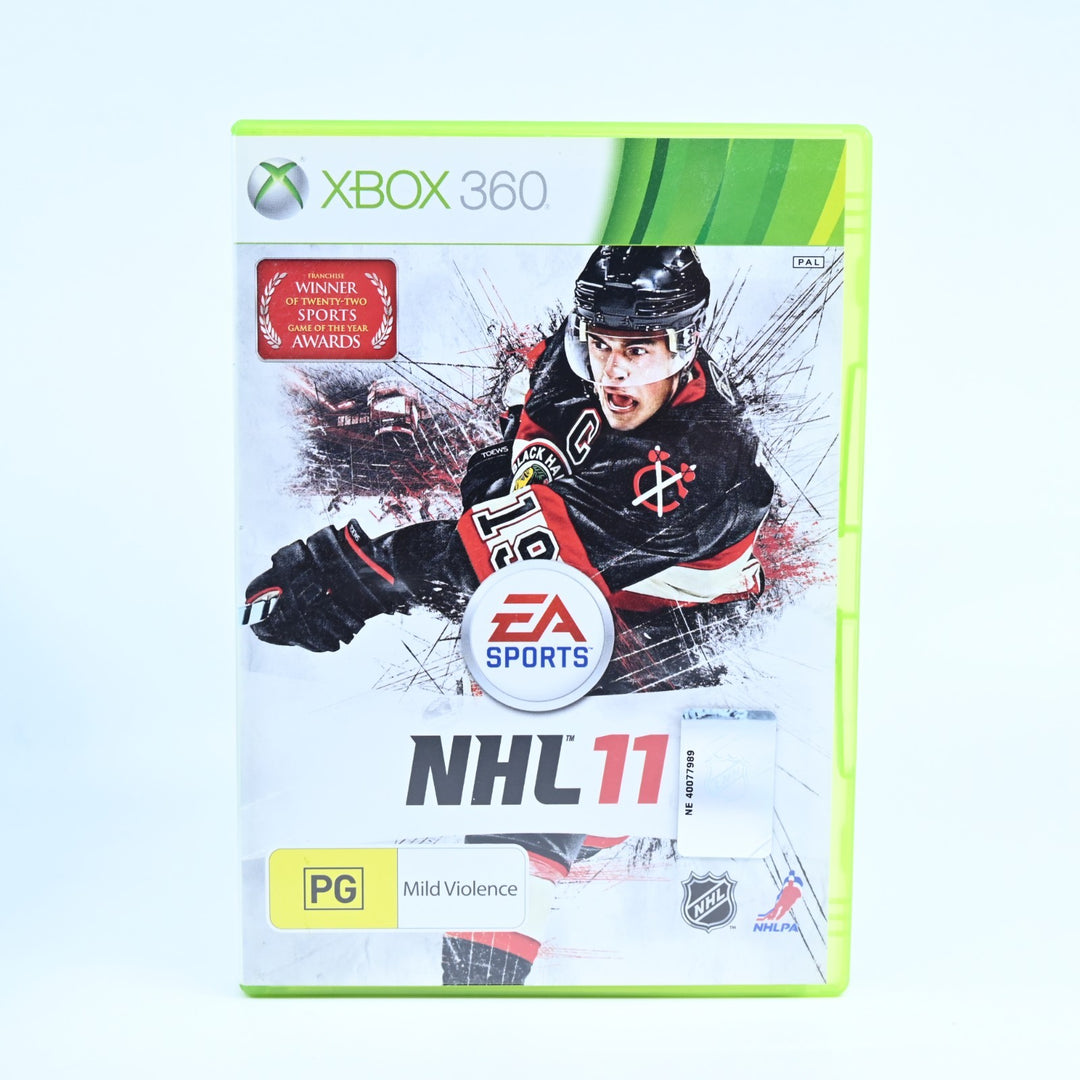 NHL 11 - Xbox 360 Game + Manual - PAL - MINT DISC!