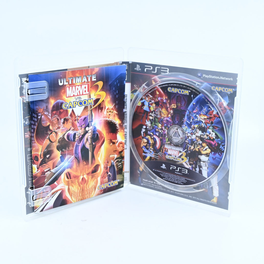 Ultimate Marvel VS. Capcom 3 - Sony Playstation 3 / PS3 Game + Manual