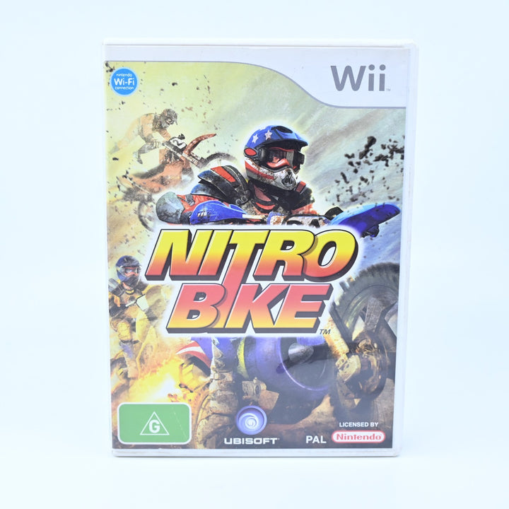 Nitrobike - Nintendo Wii Game + Manual - PAL - MINT DISC!