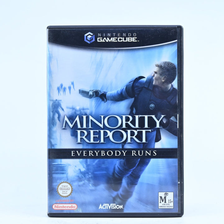 Minority Report: Everybody Runs - Nintendo Gamecube Game + Manual - PAL