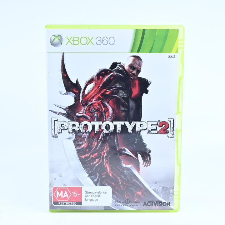 Prototype 2 - Xbox 360 Game + Manual - PAL - MINT DISC!