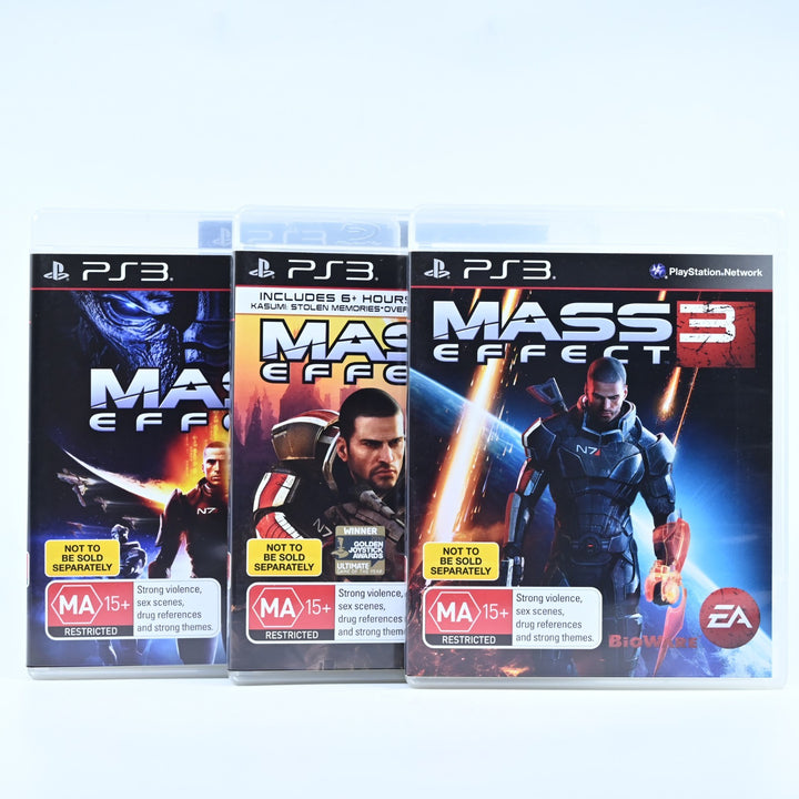 Mass Effect Trilogy - Sony Playstation 3 / PS3 Game - FREE POST!