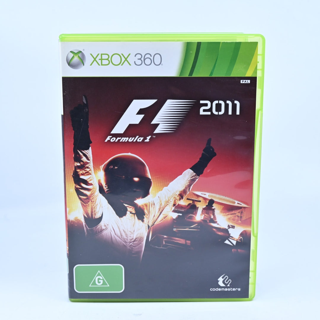F1: Formula 1 2011 - Xbox 360 Game + Manual - PAL - MINT DISC!
