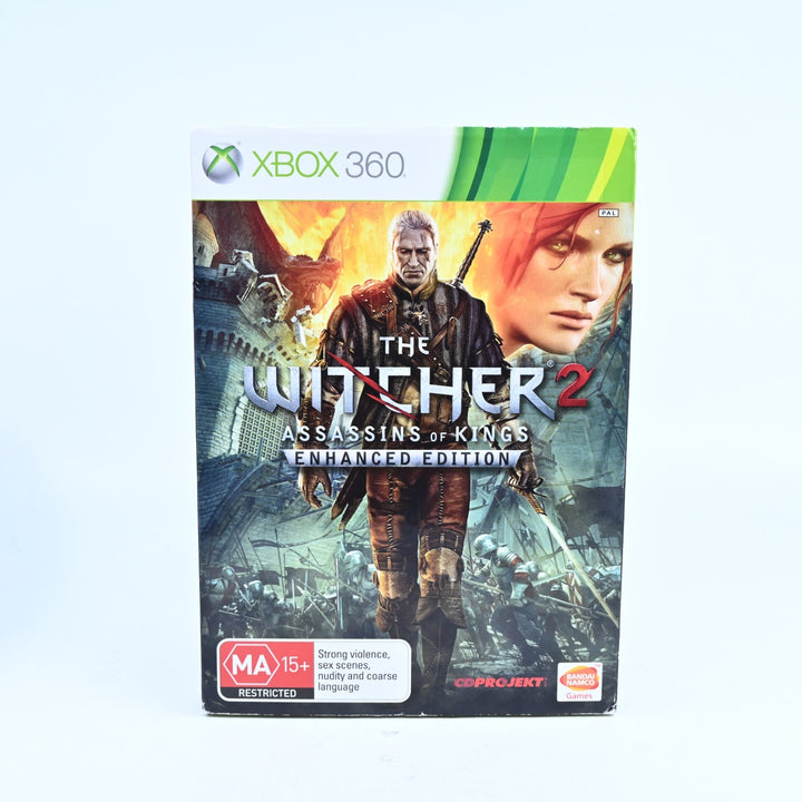 The Witcher 2: Assassins of King Enhanced Edition - Xbox 360 Game + Manual