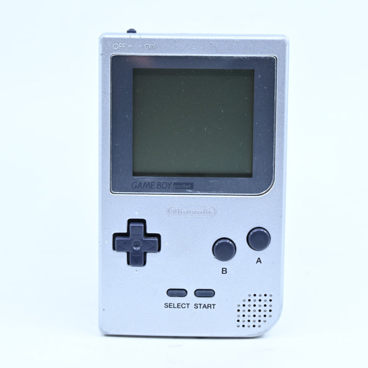Silver Nintendo Gameboy Pocket Console - MGB-001 - FREE POST!