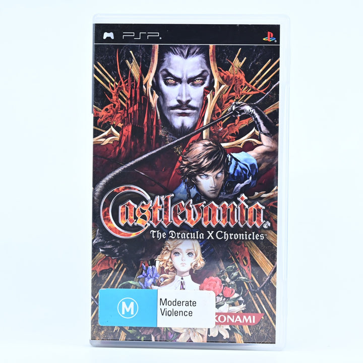 Castlevania: The Dracula X Chronicles - Sony PSP Game + Manual - FREE POST!