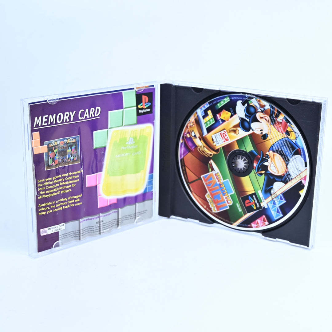 Magical Tetris Challenge - Sony Playstation 1 / PS1 Game + Manual - PAL