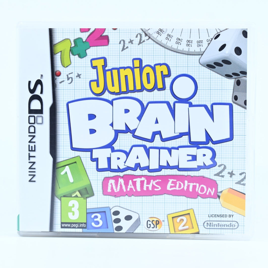Junior Brain Trainer Maths Edition - Nintendo DS Game - PAL - FREE POST!