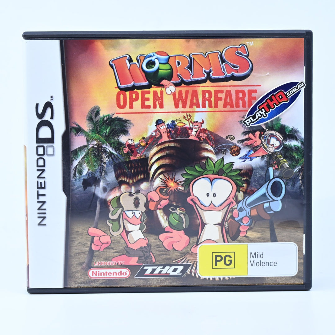 Worms: Open Warfare - Nintendo DS Game - PAL - FREE POST!