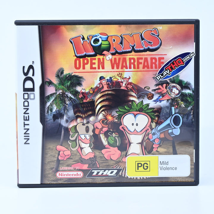 Worms: Open Warfare - Nintendo DS Game - PAL - FREE POST!