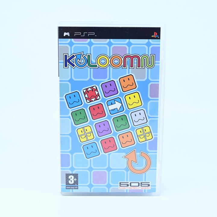 Koloomn - Sony PSP Game + Manual - FREE POST!