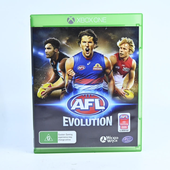 AFL Evolution - Xbox One Game - PAL - FREE POST!
