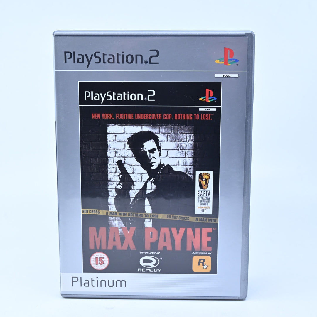 Max Payne - Sony Playstation 2 / PS2 Game - PAL - MINT DISC!