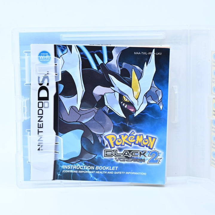 Pokemon Black 2 - Nintendo DS Game - EU PAL + Manual - FREE POST!