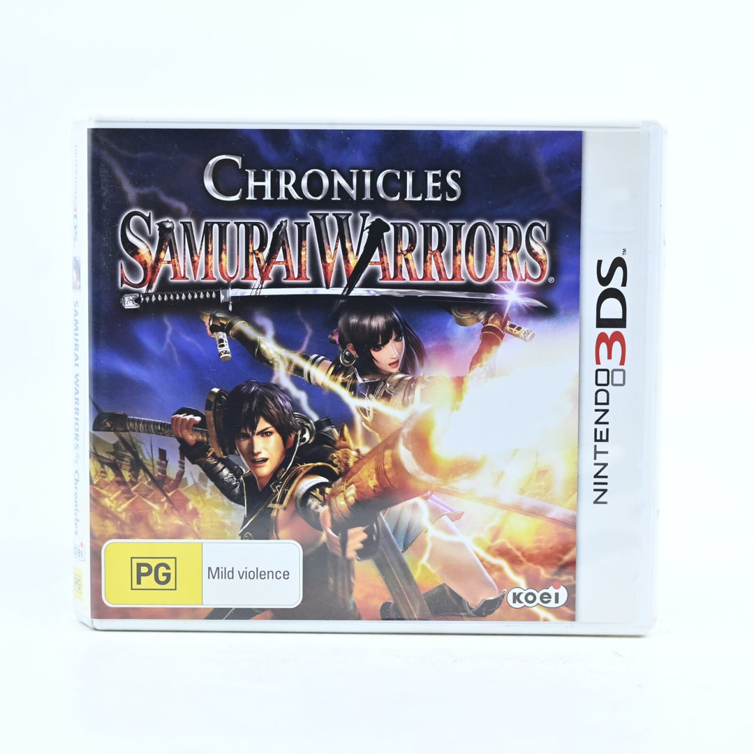 Samurai Warriors: Chronicles - Nintendo 3DS Game - PAL + Manual - FREE POST!