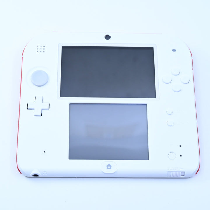 UNUSED! White + Red Mario Kart 7 Nintendo 2DS Boxed Console - AUS PAL