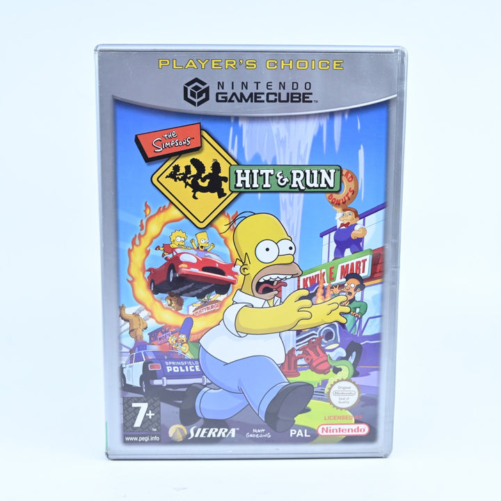 The Simpsons: Hit & Run - Nintendo Gamecube Game + Manual - PAL - FREE POST!