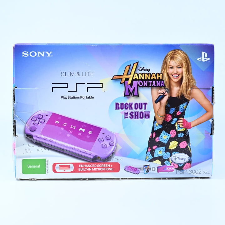 SEALED! Hannah Montana Rock Out the Show - Sony PSP Boxed Console - AUS PAL