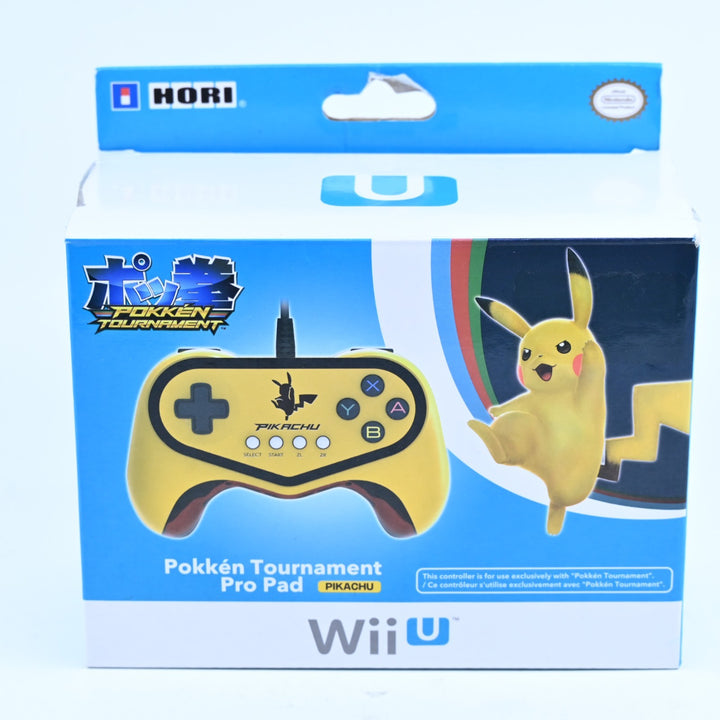 Pokken Tournament Pro Pad Pikachu Edition - Hori - Nintendo Wii U Accessory