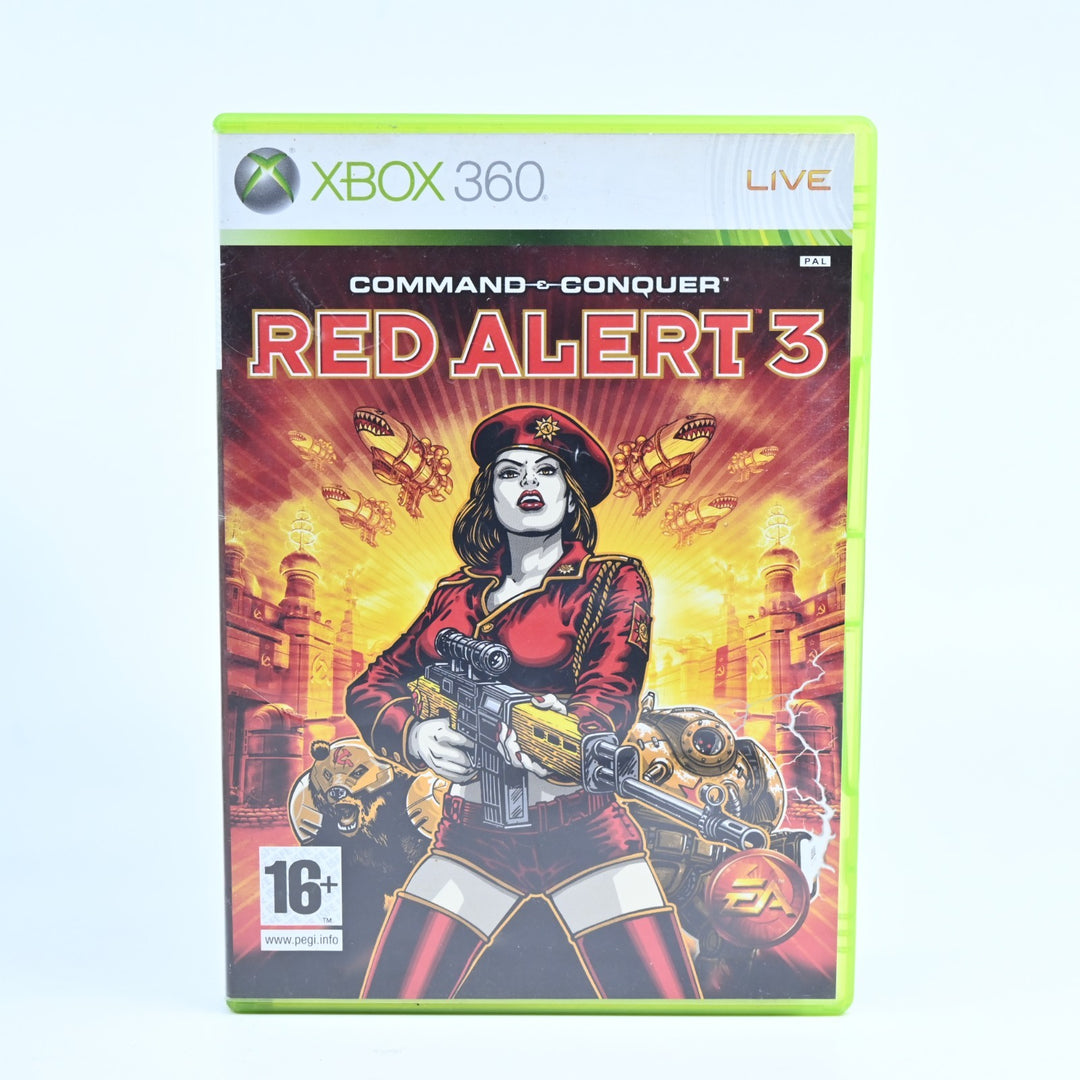 Command And Conquer: Red Alert 3 - Xbox 360 Game + Manual - PAL - MINT DISC!