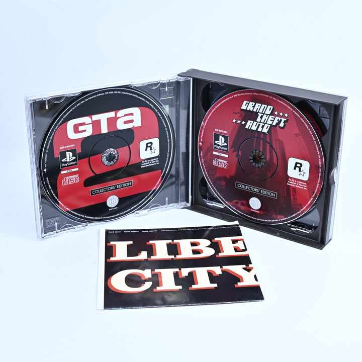 Grand Theft Auto Collectors Edition - No Slip - PS1 Game - No Manuals + Map