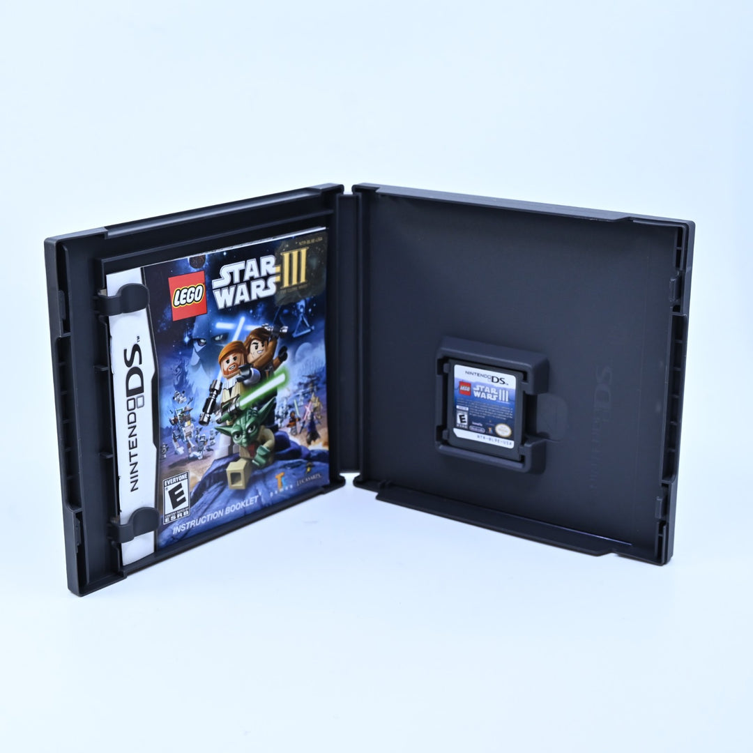 LEGO Star Wars III 3: The Clone Wars - Nintendo DS Game - PAL + Manual