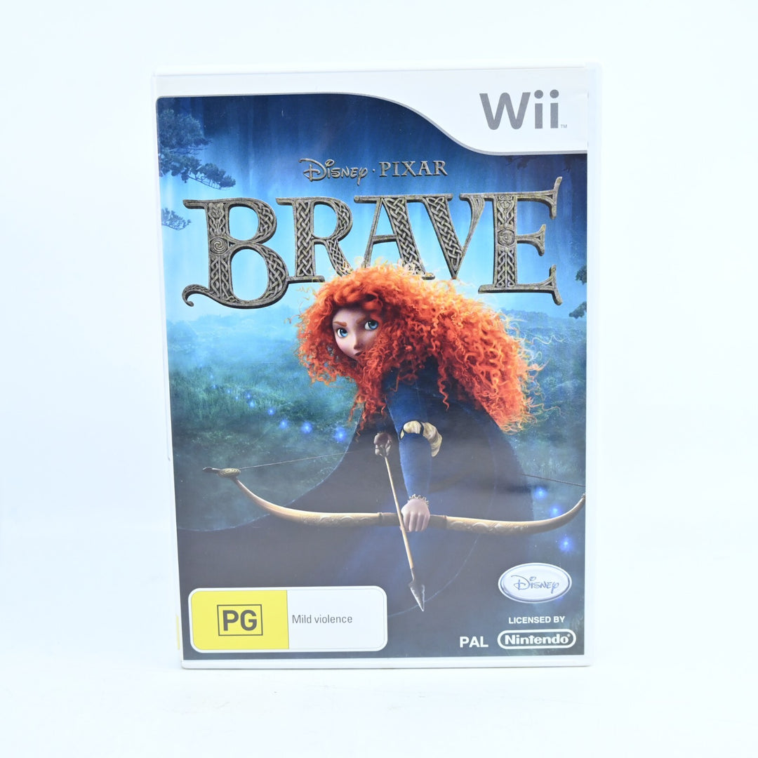 Disney Pixar Brave - Nintendo Wii Game + Manual - PAL - MINT DISC!