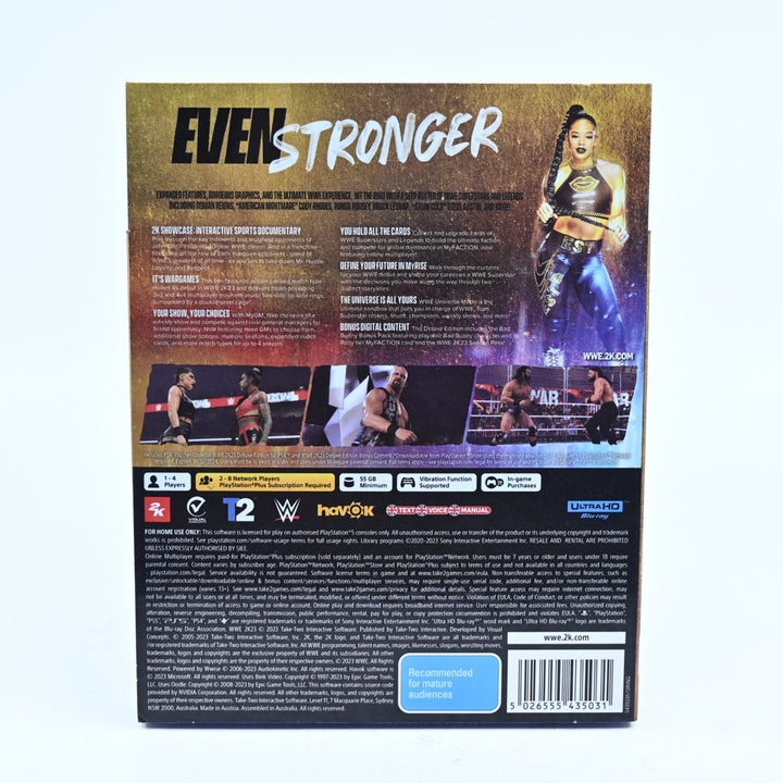 WWE 2K23 Deluxe Edition - Sony Playstation 5 / PS5 Game - FREE POST!