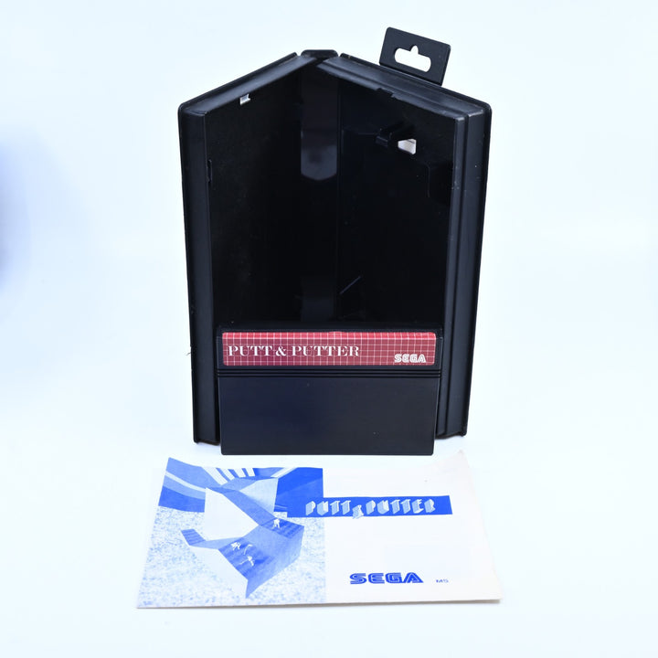 Putt & Putter - Sega Master System Game + Manual - PAL - FREE POST!