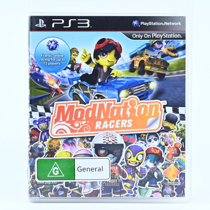 ModNation Racers - Sony Playstation 3 / PS3 Game + Manual - FREE POST!