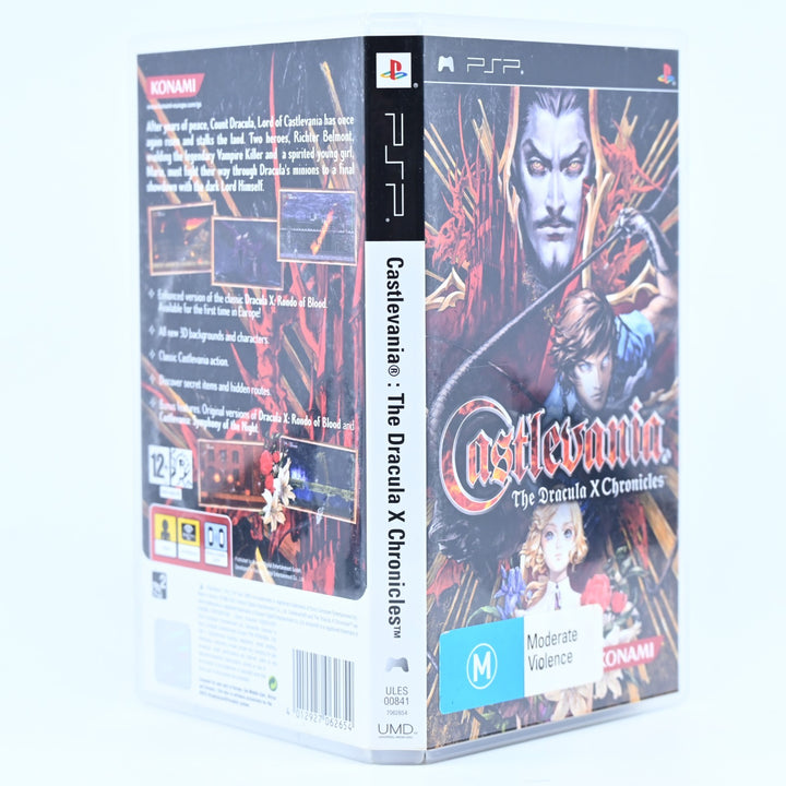 Castlevania: The Dracula X Chronicles - Sony PSP Game + Manual - FREE POST!