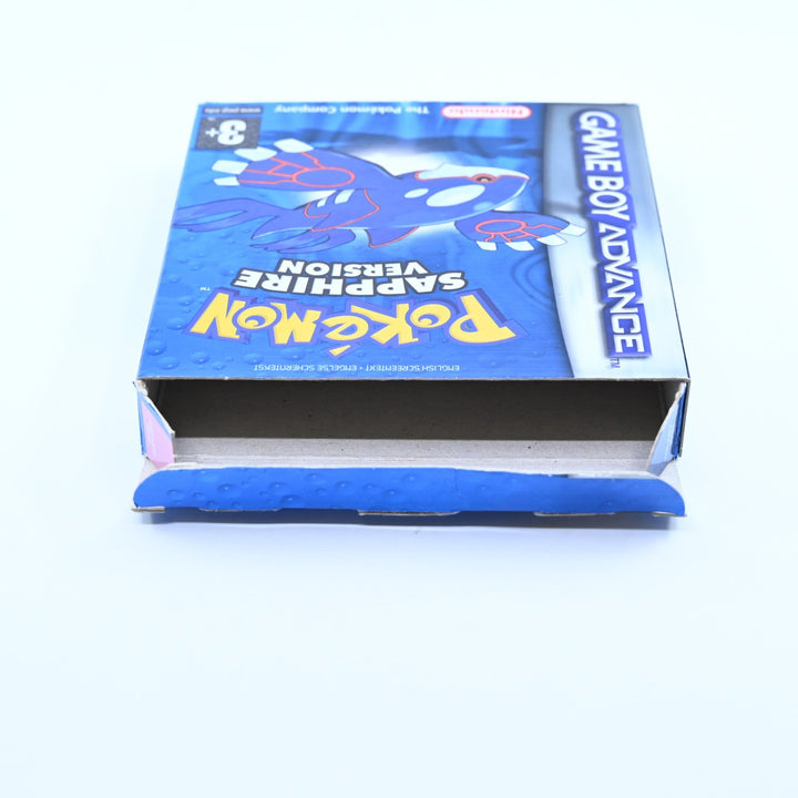 Pokemon Sapphire Version Nintendo Gameboy Advance GBA Boxed Game NEW BATTERY