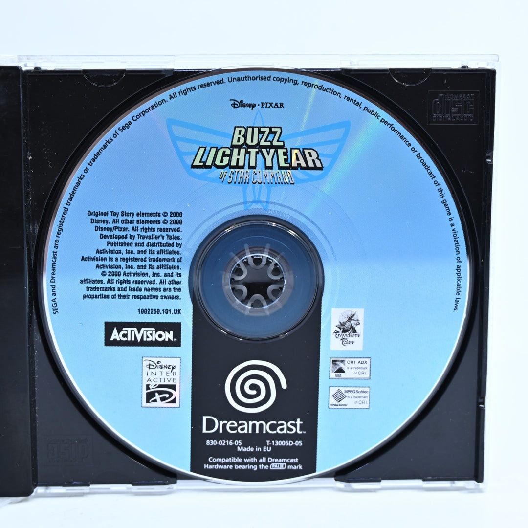 Buzz Lightyear of Star Command - Sega Dreamcast Game - Disc Only - PAL