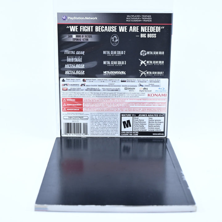 Metal Gear Solid: The Legacy Collection - Sony Playstation 3 PS3 Game + Art Book