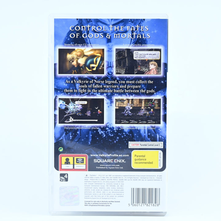 Valkyrie Profile Lenneth - Sony PSP Game + Manual - FREE POST!