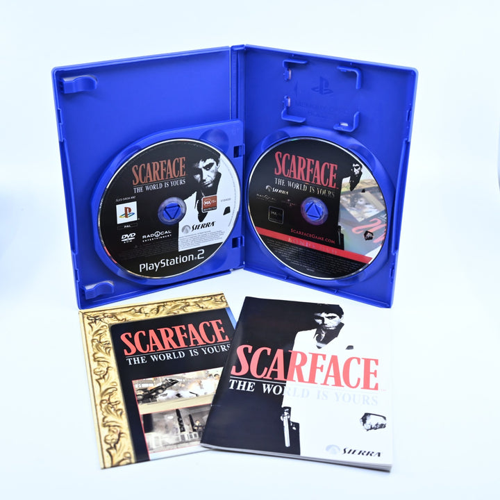 Scarface: The World Is Yours Collectors Edition - PS2 Game + Manual, Map & Bonus