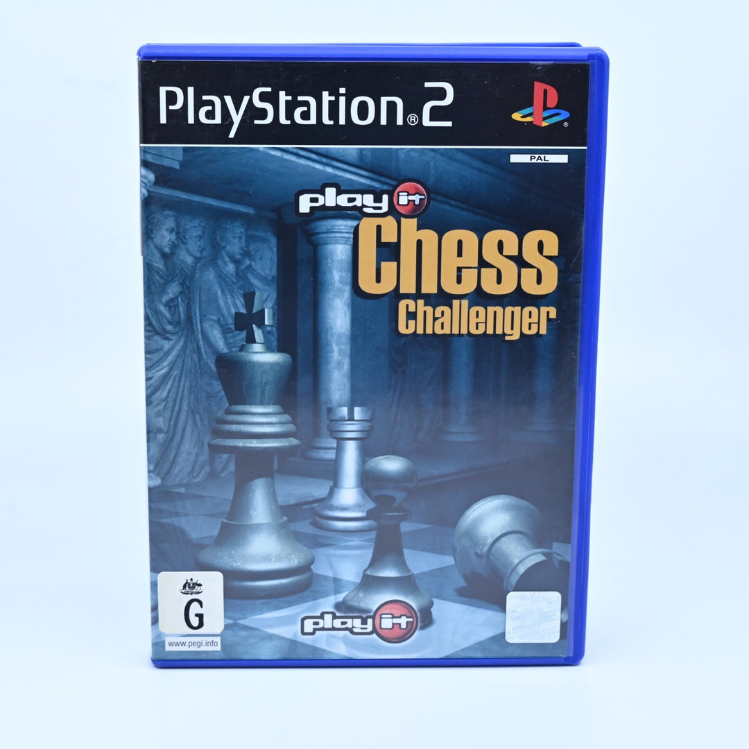 Play it Chess Challenger - Sony Playstation 2 / PS2 Game + Manual - PAL