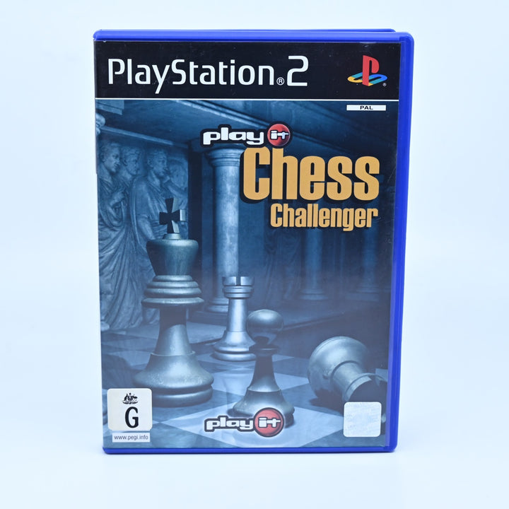 Play it Chess Challenger - Sony Playstation 2 / PS2 Game + Manual - PAL