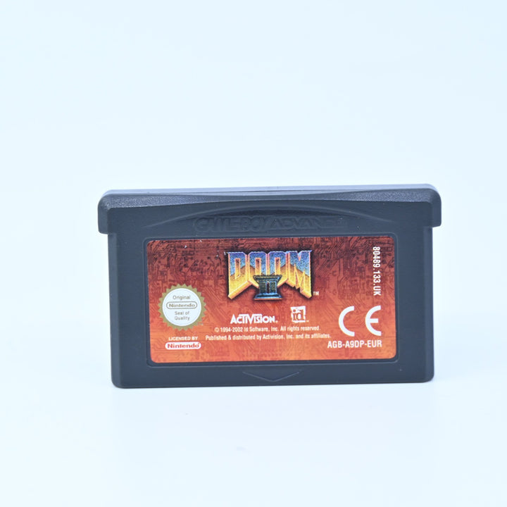 DOOM II 2 - Nintendo Gameboy Advance / GBA Game - PAL - FREE POST!
