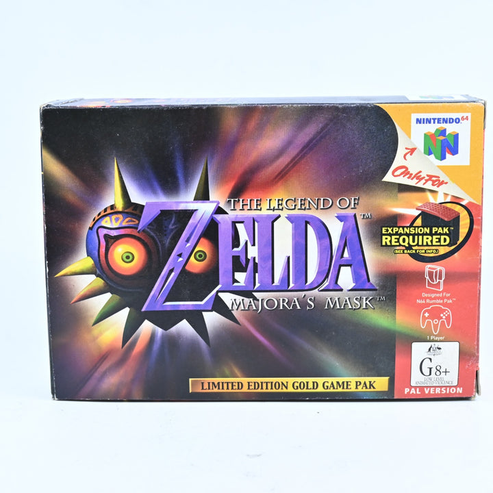 The Legend of Zelda: Majora's Mask - N64 / Nintendo 64 Boxed Game - PAL