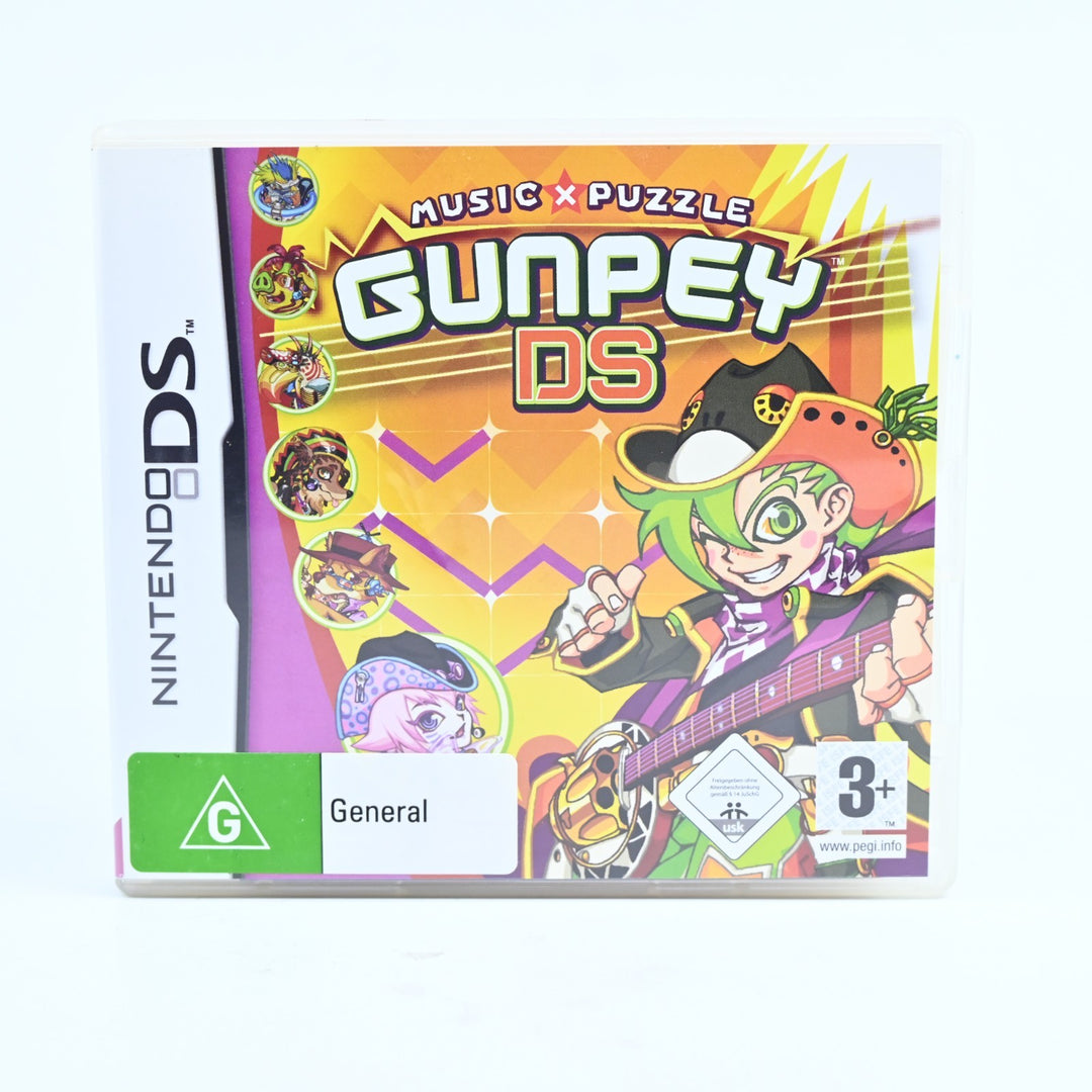 Gunpey - Nintendo DS Game - PAL + Manual - FREE POST!
