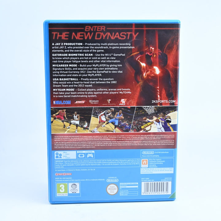 NBA 2K13 - Nintendo Wii U Game - PAL - FREE POST!