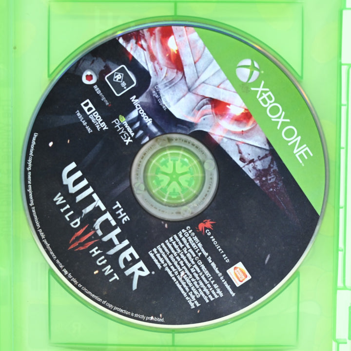 The Witcher 3: Wild Hunt - Xbox One Game - Disc Only - PAL - NEAR MINT DISC!