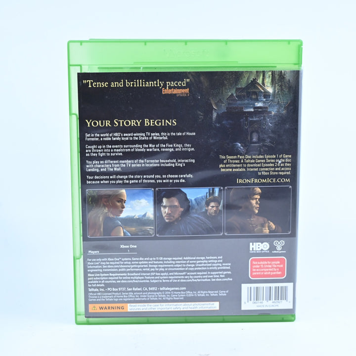 Game Of Thrones: A Telltale Games Series - Season Pass Disc - Xbox One Game