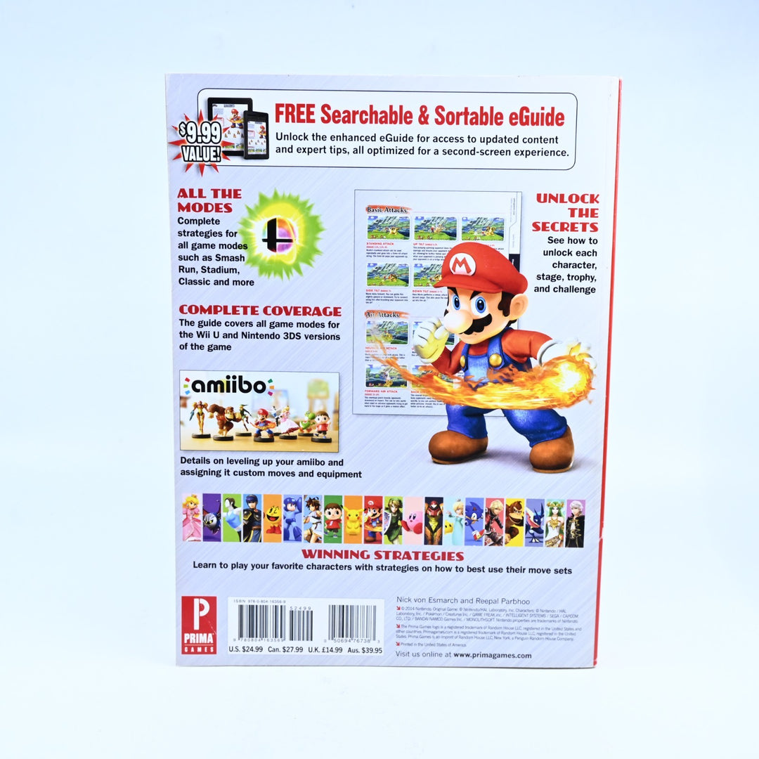 Super Smash Bros. For Nintendo 3DS & Wii U - Prima Games Official Game Guide