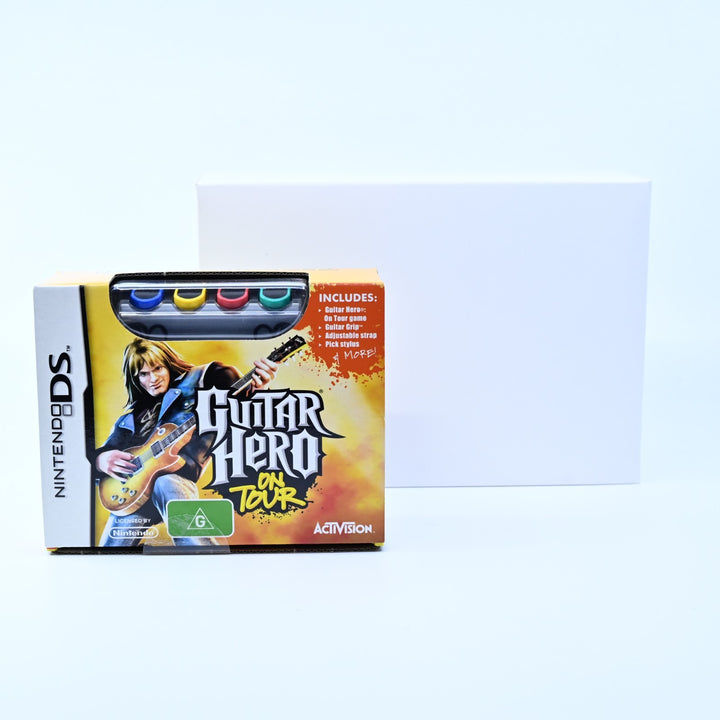 UNUSED! Special Edition Guitar Hero - Nintendo DS Lite Boxed Console - AUS PAL